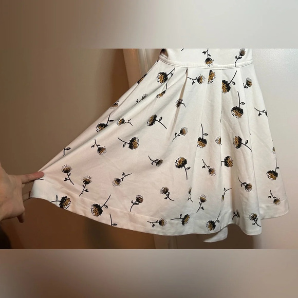 Free People Mini’s For You Dandelion Flower Minidress Ivory Size 0 - Picture 8 of 10